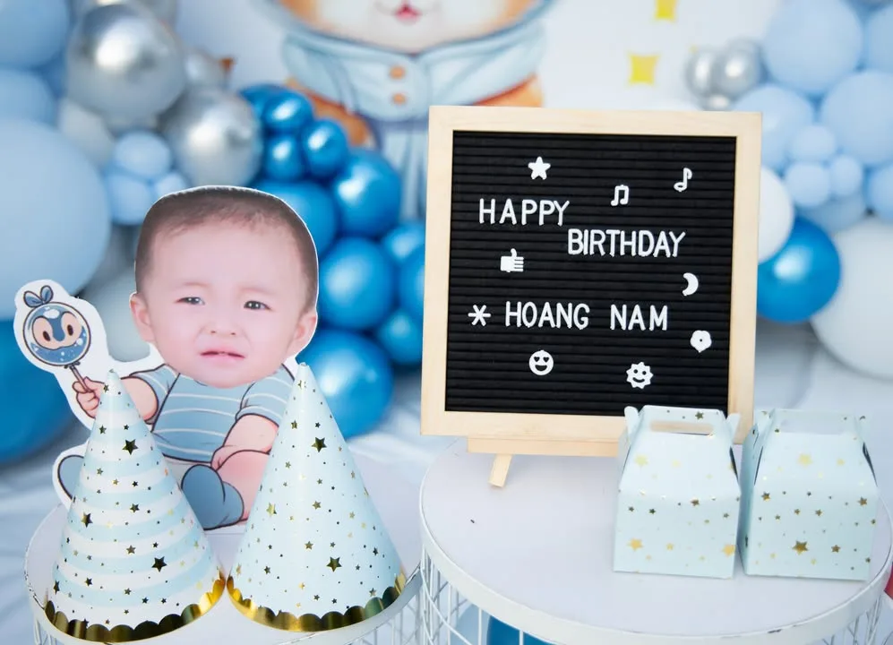 Nhấn để phóng to 🎉✨ Chúc mừng sinh nhật bé Hoàng Nam tròn 1 tuổi! 🎂✨ – ảnh 1