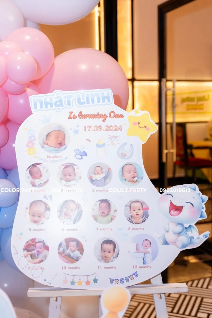 Nhấn để phóng to 🎉✨ Happy 1st Birthday – Song Linh ✨🎉 – ảnh 1