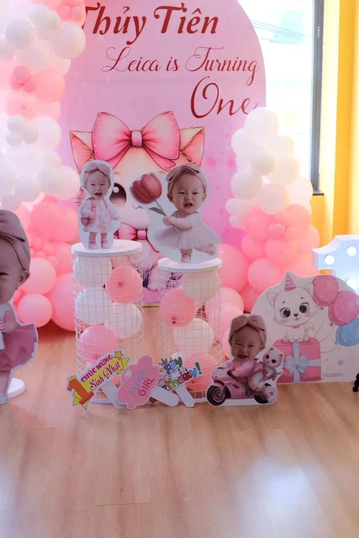 Nhấn để phóng to Chúc mừng sinh nhật 1 tuổi bé Lecia - nàng công chúa cười tít mắt! 🎂🎉 – ảnh 3