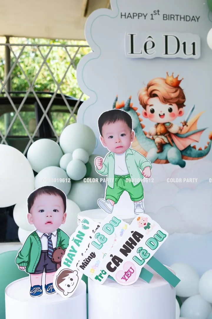 Nhấn để phóng to Chúc mừng thôi nôi bé Lê Du – Hoàng tử nhỏ cưỡi rồng xanh tung tăng giữa mây tr… – ảnh 3