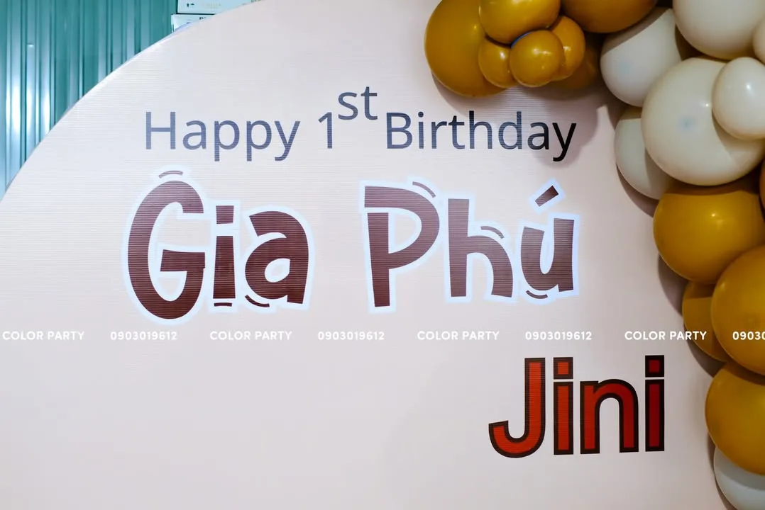 Nhấn để phóng to 🎉 Happy 1st Birthday Gia Phú Jini 🎂 – ảnh 5
