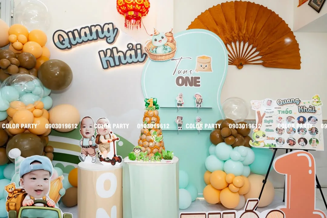 Nhấn để phóng to Chúc mừng thôi nôi bé Quang Khải 🎉💛💛 – ảnh 3