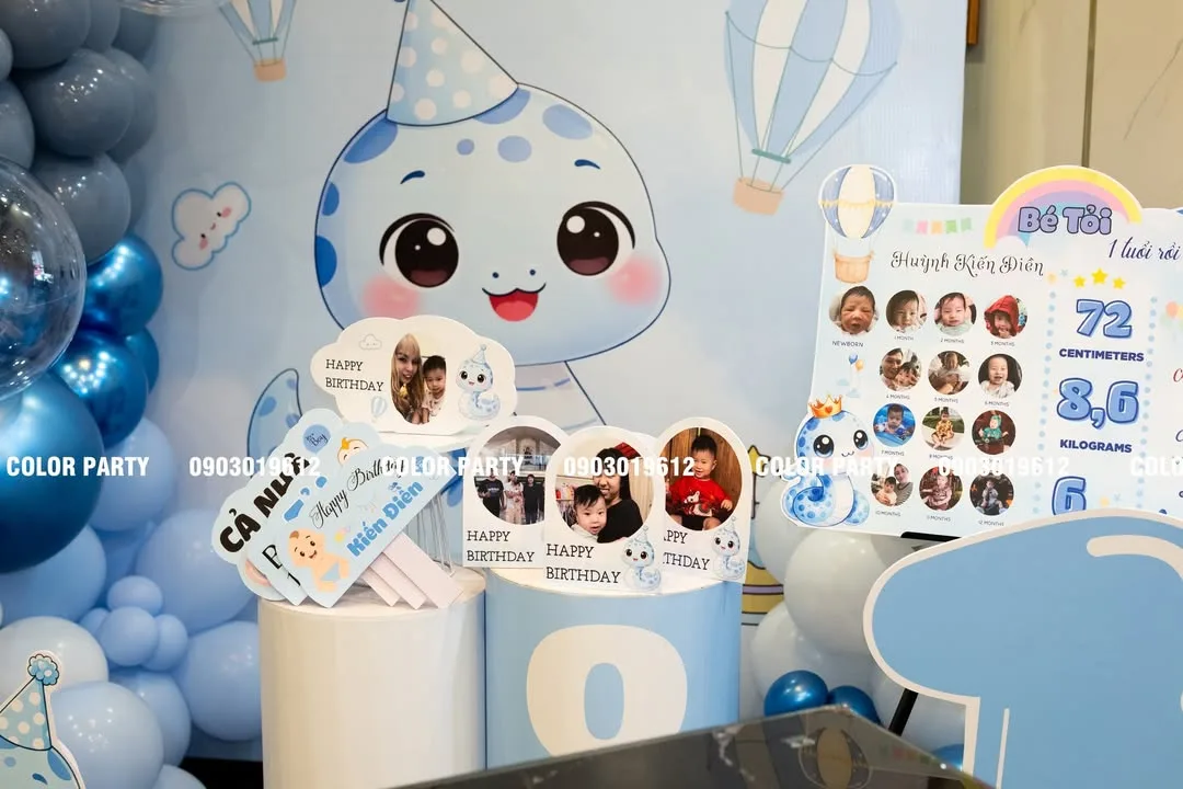 Nhấn để phóng to Chúc mừng thôi nôi Huỳnh Kiến Điền – Bé Tỏi 🎈 – ảnh 2