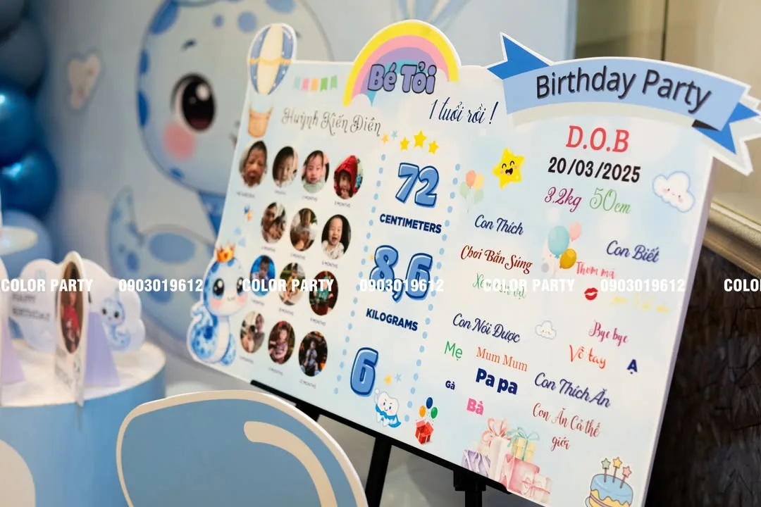 Nhấn để phóng to Chúc mừng thôi nôi Huỳnh Kiến Điền – Bé Tỏi 🎈 – ảnh 5