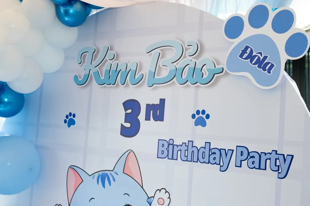 Nhấn để phóng to 🐾 3 tuổi rồi đó nha, Kim Bảo! 💙 – ảnh 4