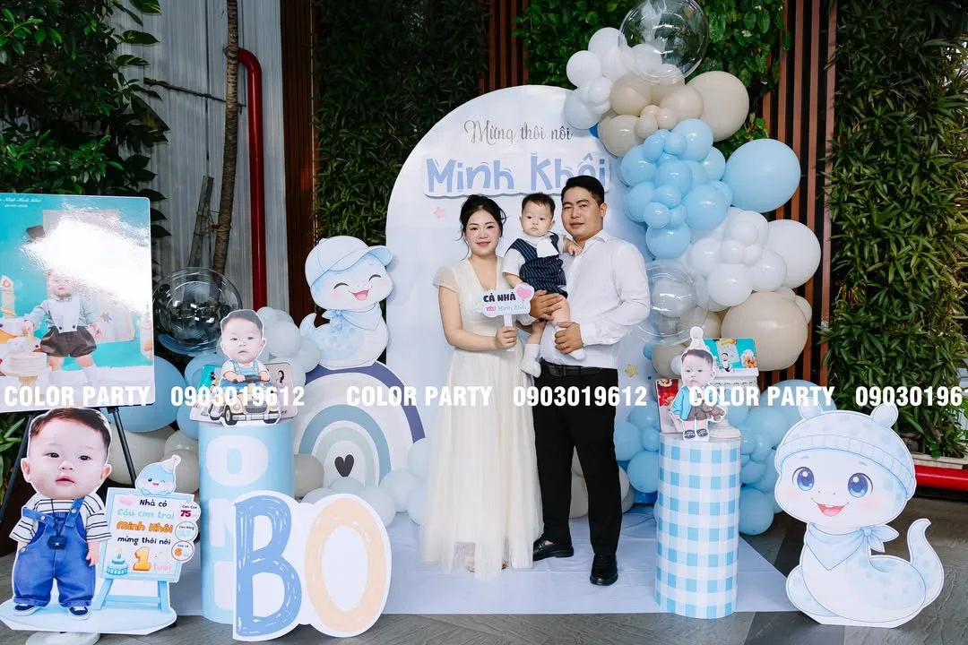 🎈 CHÚC MỪNG THÔI NÔI BÉ MINH KHÔI 💙