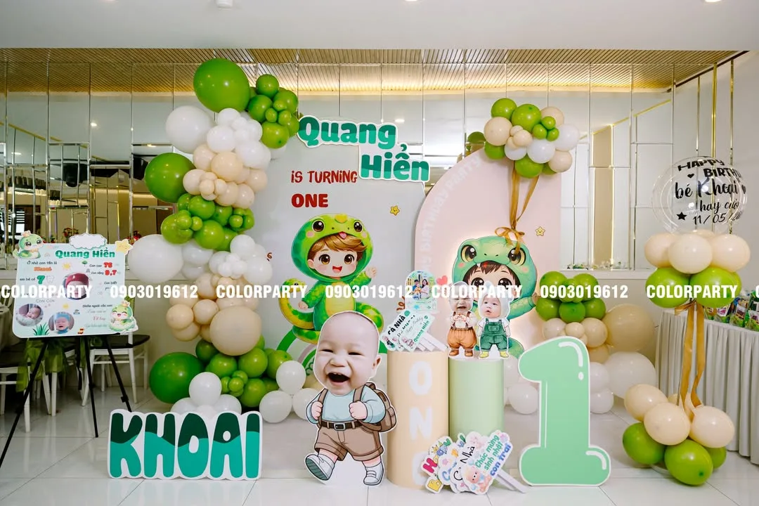 Nhấn để phóng to 🐍💚 Một tuổi rồi đó nha Quang Hiển! – ảnh 2