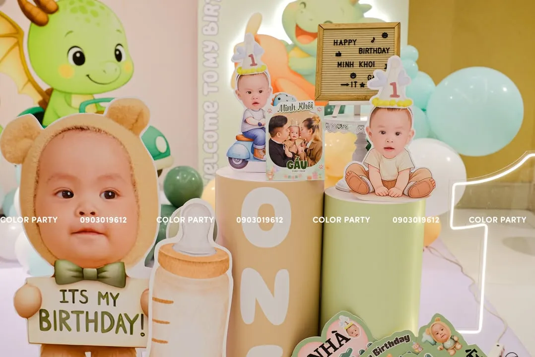 Nhấn để phóng to 🎉 Thôi nôi bé Minh Khôi – Góc nhỏ lung linh cùng rồng con đáng yêu🎉 – ảnh 3
