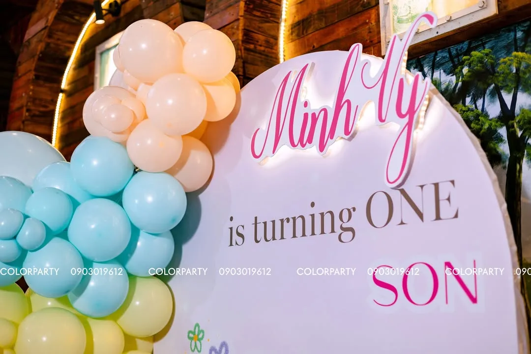 Nhấn để phóng to 🎀 Mừng thôi nôi bé Minh Vy – Bé cưng “đốn tim” cả team ColorParty 🎂 – ảnh 5