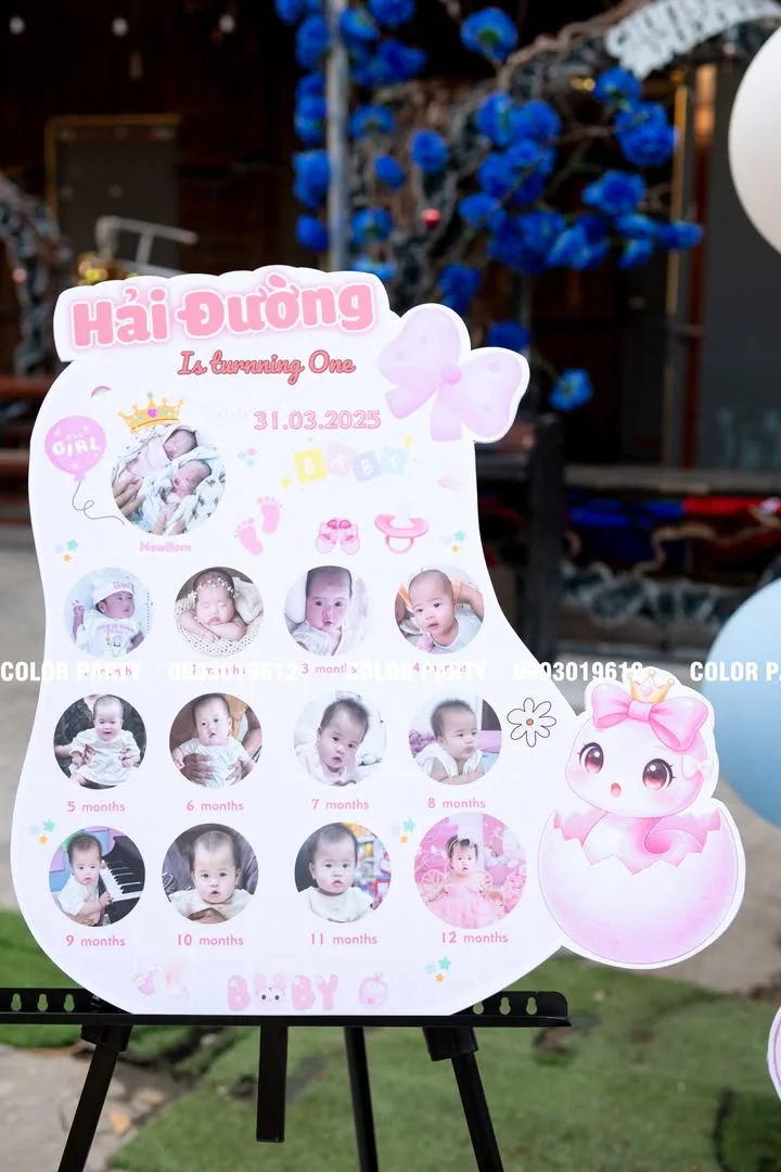 Nhấn để phóng to Chúc mừng thôi nôi Hải Đường & Khải Minh (Gạo & Bắp) 🎉 – ảnh 3
