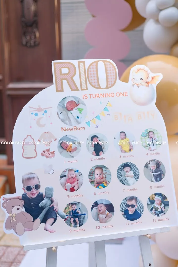 Nhấn để phóng to 🎉 RIO 1 tuổi – Mừng sinh nhật thôi nôi bé "bảnh" nhất xóm! – ảnh 7