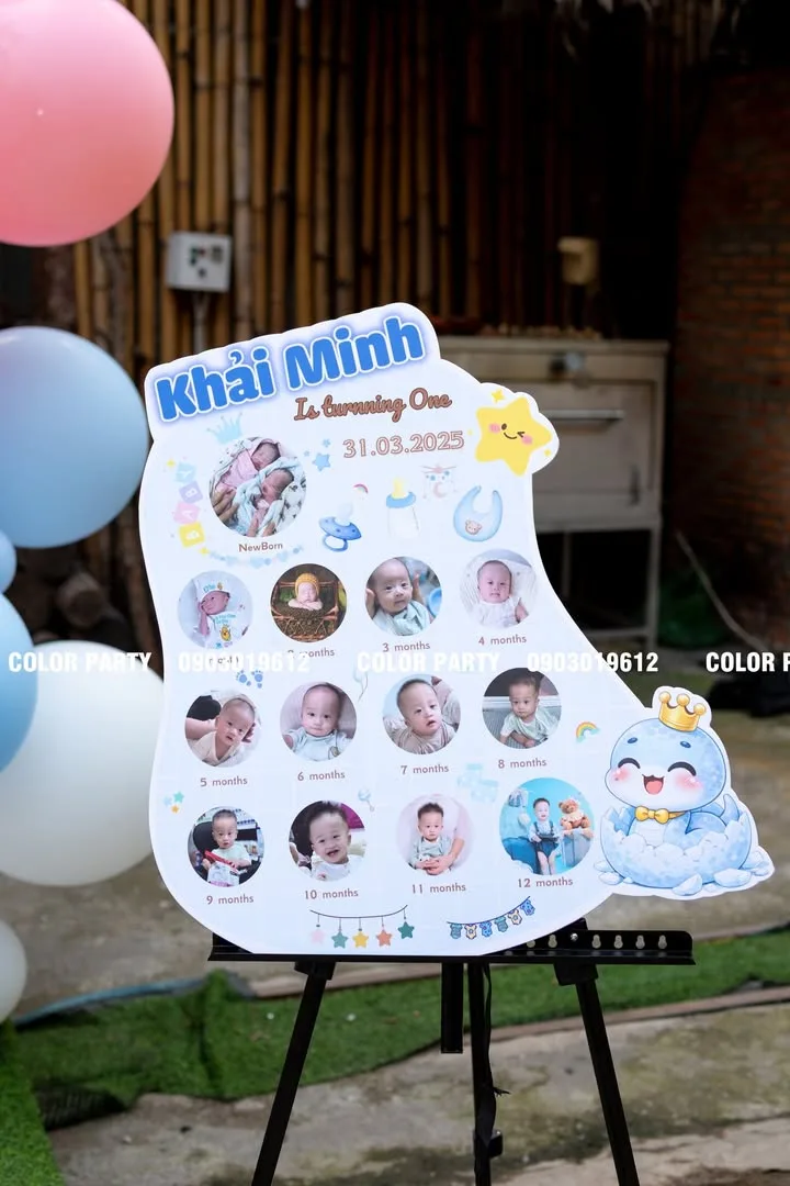 Nhấn để phóng to Chúc mừng thôi nôi Hải Đường & Khải Minh (Gạo & Bắp) 🎉 – ảnh 2