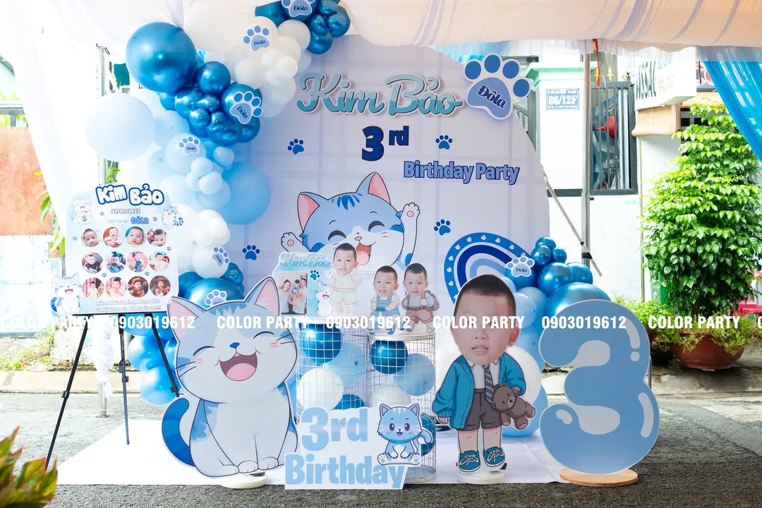 Nhấn để phóng to 🐾 3 tuổi rồi đó nha, Kim Bảo! 💙 – ảnh 1